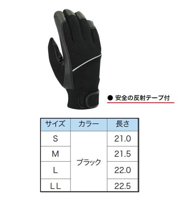フィットス(ベルト付) 作業手袋 10双 mie919 ミエローブ｜作業服・作業