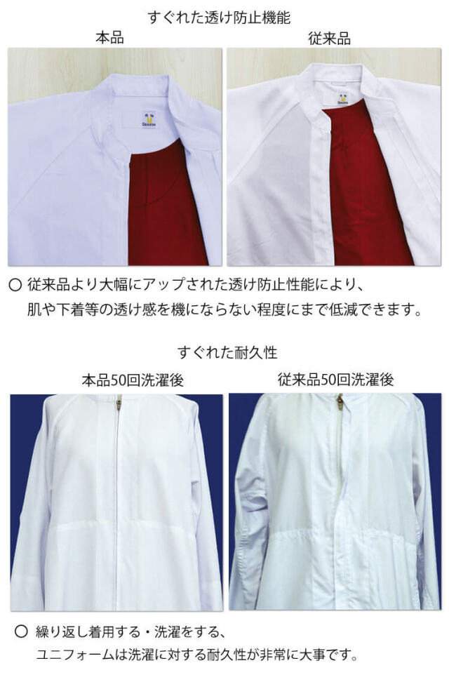 洋服　食品　まとめ売り シーズン大阪 NPC5980 衛生着 食品白衣 厨房 調理 作業服・作業