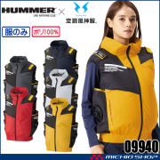 空調風神服 HUMMER ハマー チタンベスト 09940 サイドファン アタックベース 2026年春夏新作