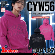 [11月末入荷先行予約]CYW56 リフレッシングダンボールアクティブフーディー 80107 秋冬 パーカー サイズS～LL P'sアンドリッチー 2026年秋冬新作