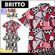 BRITTO ブリット 半袖アロハシャツ メンズ レディース ブロード BRITTO ブリット 半袖アロハシャツ メンズ レディース ブロード