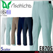 作業服 アサヒチョウ asahicho 旭蝶 カーゴパンツ E8706 春夏 エコ