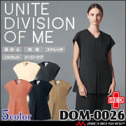 制服 医療 看護 美容 エステ クリニック UNITE DIVISION OF ME ファスナースクラブ レディース DOM-0026 ユナイト