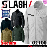 シンメン SHINMEN バウンディストレッチジャケット 通年 02100 作業服 SLASH 