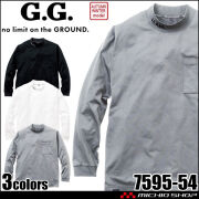SOWA 桑和 G.GROUND ジーグラウンド 長袖モックネックTシャツ 7595-54 秋冬 2026年秋冬新作