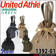United Athle  CAB ユナイテッドアスレ リサイクルポリエステル リップストップ ドローストリングバッグ 1392-01 巾着
