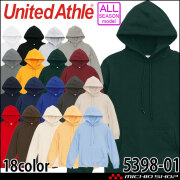 United Athle CAB ユナイテッドアスレ 8.8オンス オーセンティック パイル スウェット プルオーバー パーカ 5398-01 綿100% 裏パイル 男女兼用