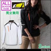 作業服 藤和 FLASH ロングスリーブハーフジップ 5025 長袖シャツ ニットシャツ TS DESIGN