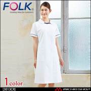 医療 介護 看護 制服 FOLK フォーク ワンピース 3013CR