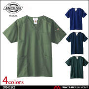 医療 介護 看護 制服 FOLK フォーク Dickies ディッキーズ スクラブ 7045SC