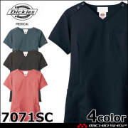 医療 介護 看護  制服 Dickies ディッキーズ レディススクラブ 7071SC FOLK フォーク