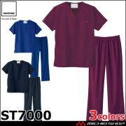 医療 介護 看護 制服 FOLK フォーク PANTONE パントン スクラブ上下セット ST7000 7000sc/6003sc