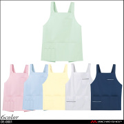 医療 介護 福祉 ユニフォーム  ディーフェイズ  男女兼用　ショート丈安心エプロン DE-0001