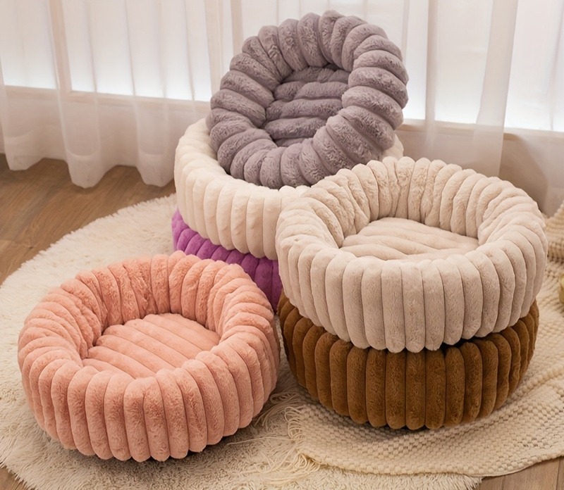 ニューボーンフォト 撮影小物 撮影小道具 撮影用ベビーベッド 撮影用ソファー ラウンドふわふわベッド ６色