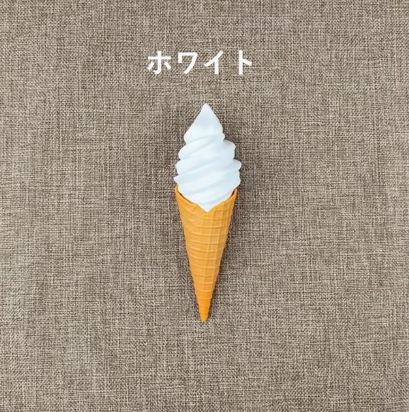 フェイクソフトクリーム スイーツオーナメント フェイクスイーツ デコレーション
