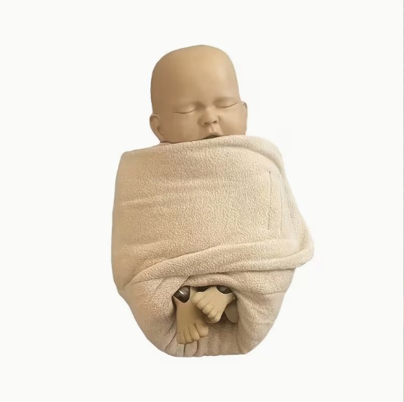 ワンタッチおくるみ ポージングブランケット