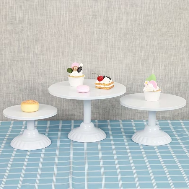 3点セット ヨーロピアン アイアンケーキスタンド