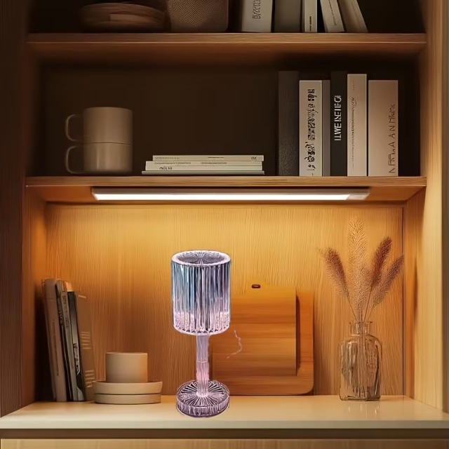 充電式 クリスタルタッチテーブルランプ