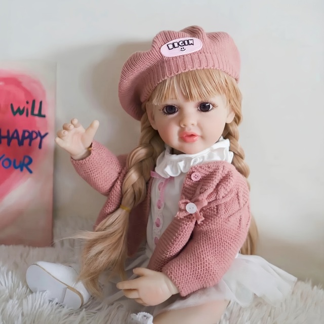 ブロンドプリンセス リボーンベビードール 55cm