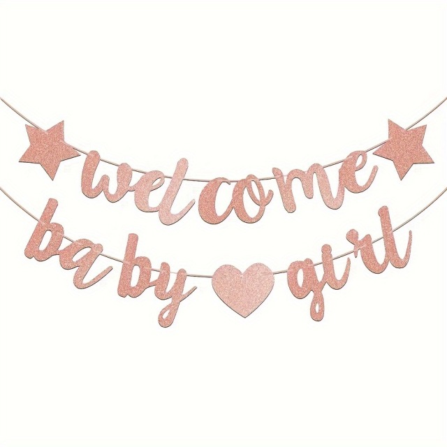 Welcome Baby ガーランド ボーイカラー