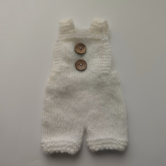 ニットオーバーオール ポージングパンツ