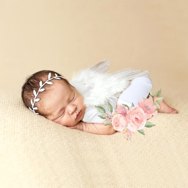 エンジェルフェザー＆リーフヘアバンドセット