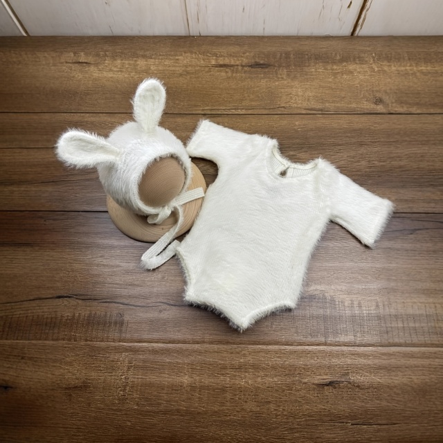 うさぎロンパースセット