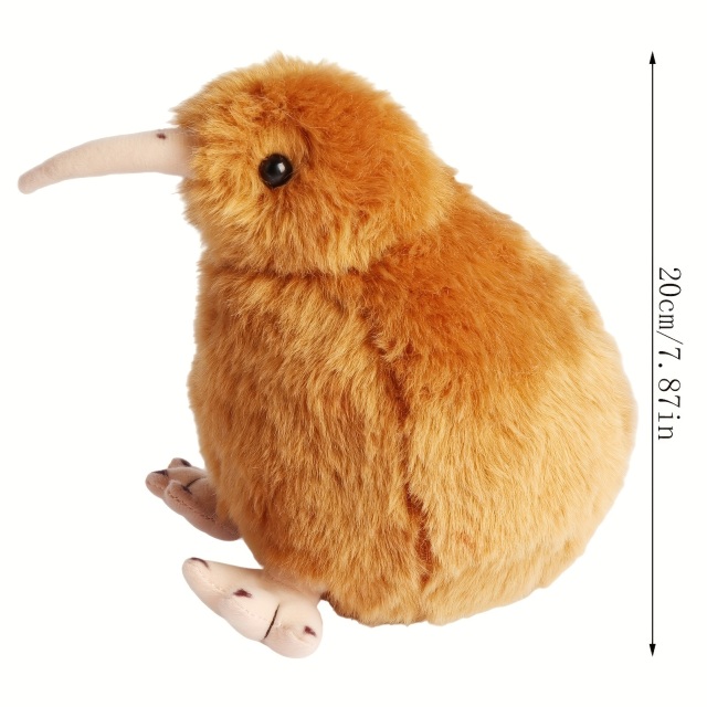 リアルキウイ鳥ぬいぐるみ 20cm
