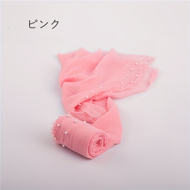 パール付きベビーラップ 撮影用スワドル