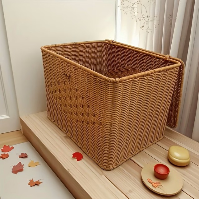 大型ラタン風ボックス