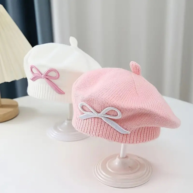 ソフトニットベレー帽 ベビー帽