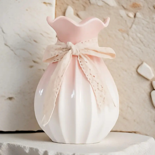 セラミックフラワーベース