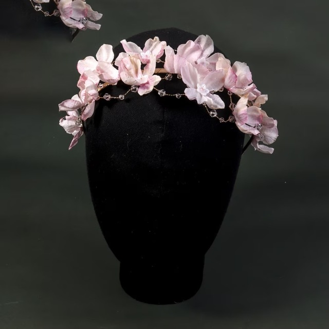 スイートな花のクラウン ヘッドバンド