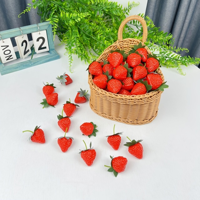 造花ストロベリー 12個セット
