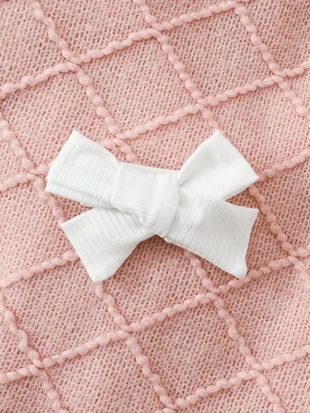 ニューボーン フローラルレースドレス＆ヘッドバンド