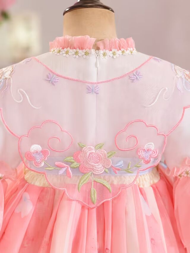 キッズ漢服風サマードレス