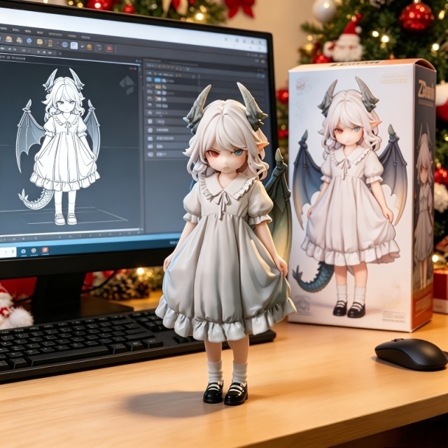 ファンタジードラゴンガール フィギュア