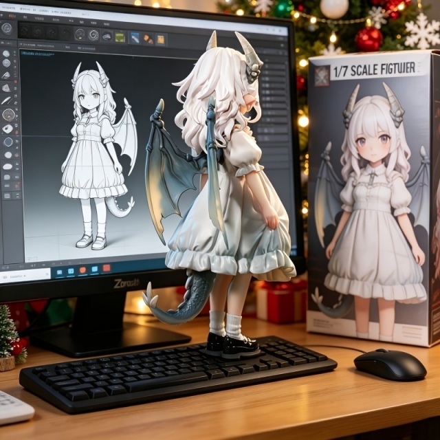 ファンタジードラゴンガール フィギュア