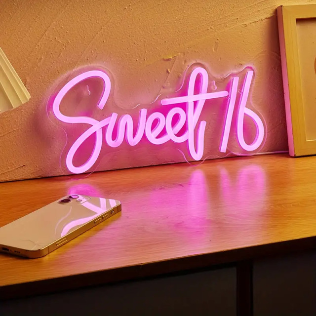 sweet sixteen sweet16 スウィートシックスティーン ネオンサイン