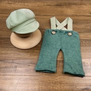 ジャンプスーツセット/グリーン