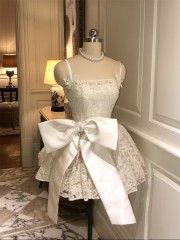 ビッグリボンのプリンセスレースドレス