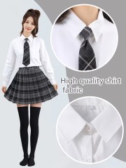 グレーチェック制服５点セット