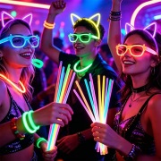 ネオンパーティーグッズ 58点セット