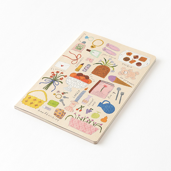MIDORI Yuru Log Notebook - My Life (B6, Dot Grid)