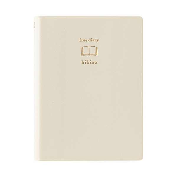 MIDORI hibino Free Diary - A6 Ivory
