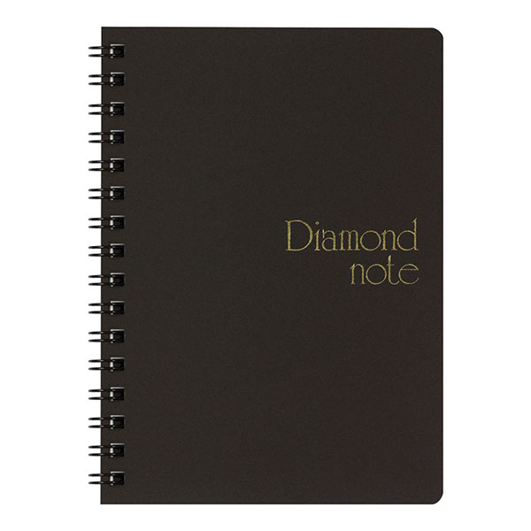 ダイヤノート＜A6＞ 黒 (21006011)