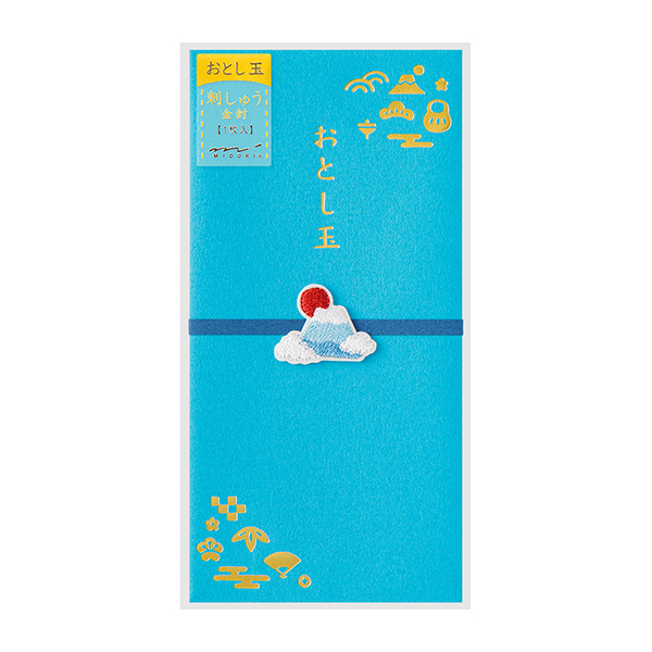 刺繍 おとし玉 金封 富士山柄(25654006)