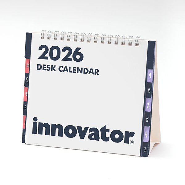 【イノベーター カレンダー】 卓上 M 2026年版 31399006 ★＋1点で今なら送料無料★