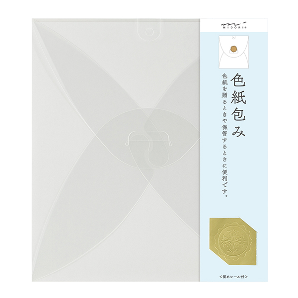 色紙包み 透明(33037006)★色紙関連アイテムよりどり4点以上送料無料3/23まで★