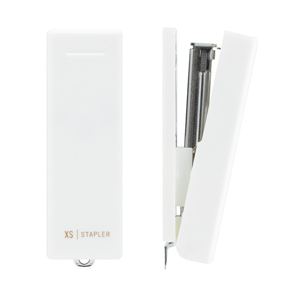 MIDORI XS Compact Stapler - White